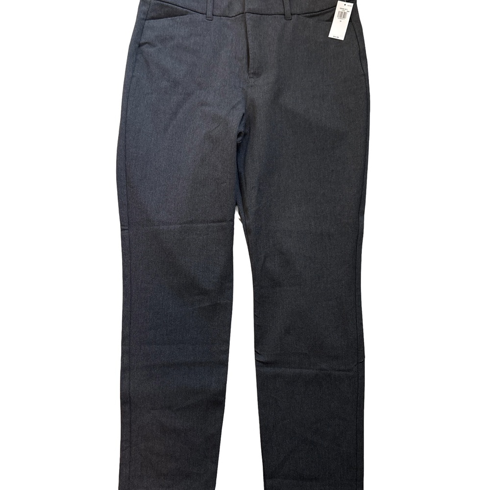 Old Navy Charcoal Pixie Skinny Ankle Pants Size 10 — High-Rise NWT - Picture 2 of 5